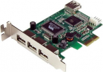 StarTech.com 4 PORT LP PCIE USB CARD,