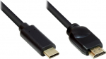 Alcasa Good Connections GC-M0103 - 5 m - USB Typ-C - HDMI Typ A (Standard) - Male - Male - Straight