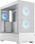 Fractal Design | Pop Air RGB | Side window | White TG Clear Tint | ATX, mATX, Mini ITX | ATX