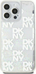 DKNY DKNY Liquid Glitter Multilogo - Case iPhone 15 Pro Max (white)