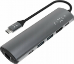 HUB USB Fixed Fixed | 6-port USB-C HUB Pro for laptops and tablets
