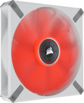 CORSAIR L&uuml;fter ML140 LED ELITE-W AirGuide Red