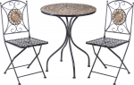 Balcony set MOSAIC table and 2 chairs