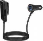 Gembird ACT-U4CAR-02 Multi-Port car charger 24W