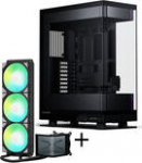 King Kits PHANTEKS Evolv X2 + TRYX PANORAMA SE ARGB Komplett-Wasserk&uuml;hlung - schwarz, 360mm