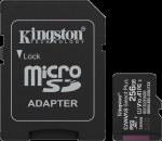 KIN Kingston 256GB microSDXC Canvas Select Plus Gen3 150MB/s A1 Card + Adapter