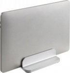 NEOMOUNTS VERTICAL LAPTOP STAND, SILVER