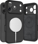 Tech-Protect Silicone MagSafe iPhone 17 Pro Black