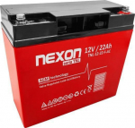 Gel battery Nexon AGM 12V 22Ah Long Life (12l) - deep discharge and cyclic operation