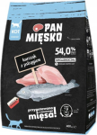 PAN MIĘSKO Pan Mięsko Chicken with trout dry cat food crisps S 400g