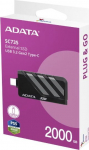 Adata Disk SSD External SC735 2TB U3.2C 1000/1000MB/s Grey