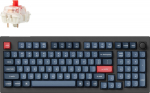KEYCHRON V5 Max RGB - US Layout - Hot-Swappable Gateron Jupiter Red Wireless Keyboard