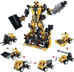 IM MASTER Building Block - Crane - 122 Pieces