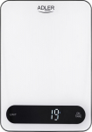 Adler AD 3177wb Electronic kitchen scale White, Black