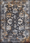 Carpet DARLY-6, 133x190cm, black/beige