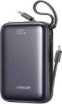 Joyroom JR-PBF29 Power Bank with Digital Display Type-C, PD 22.5W, 20000 mAh with built-in Double Type-C Cable / black