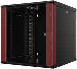 Lanview 19" 12U Rack Wall Mount 565 x, 600 x 576mm Com-Box - Black -