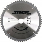 Sthor Carbide-tipped circular saw 250x30mm z60 do wood - 08835