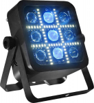 Eurolite LED BP-9 Panel RGBW+CW Headlight 9x12W Beams+ 72 CW-LEDs DMX