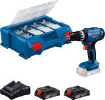 Bosch Group Bosch GSB 18 V-25 Professional Drill hammer drill/screw machine 18V 2x 2Ah and Charger