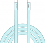 Verbatim Sync & Charge USB-C to USB-C 100W 120cm blue