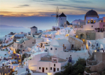 Ravensburger Puzzle: Greece - Evening in Santorini (1000 pcs) (12000663)