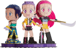 KPop Demon Hunters Huntrix Chibi Character Set, 4D puzzle