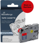 MediaRange Schriftbandka. Brother TZ-421/TZe-421 9mm, 8m rot