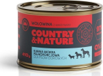COUNTRY&NATURE Beef with vegetables Mono - wet dog food - 410g