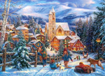 1565 Castorland Puzzle Sledding to Town 300 element&oacute;w (215821)