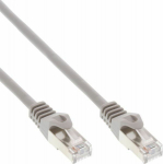InLine Patchcord U/UTP, Cat.5e, szary 0.3m (71433)