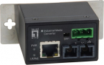 LevelOne Media Converter RJ45->ST FE MM Indus. 1310nm 2km