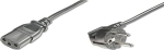 Digitus ASSMANN Power Cord CEE 7/7 Typ-F 90deg angled - C13 M/F 2.5m H05VV-F3G1.0qmm bl
