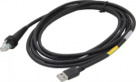 Honeywell CABL USB BLK TYPE A 3M 5V PWR, STRAIGHT