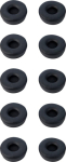 Jabra zub. Black ear cushions for Engage 65/75 Duo 10 St&uuml;ck