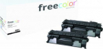 Freecolor Toner HP 05X black CE505XD HY Double pack compatible