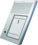 AGFEO DoorSpeak 1 - Kabelgebunden - IP33 - Aluminium - Aluminium - Wand - 115 mm