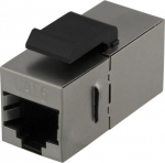 DELTACO Keystone Coupler | Cat 6 | Gr&aring; | 1st