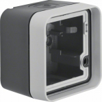 Berker Single surface-mounted box IP55 W.1 szary (6118913505)