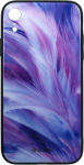 Tellur Cover Glass print for iPhone XR feather