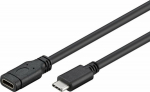 Kabel USB PremiumCord USB-C - USB-C 2 m Czarny (ku31mf2)