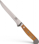G&uuml;de Alpha Boning Knife 13 cm Olive Wood