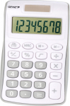 GENIE Taschenrechner 120 S 8-digits silver-gray