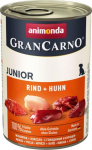 ANIMONDA GranCarno Junior Beef and chicken - wet dog food - 400g