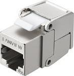 Lanview Cat6a Shielded flip jack, keystone