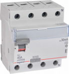 Legrand Residual current circuit breaker 4P 40A 0.03A typ A P304 - 411765