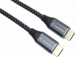 Kabel PremiumCord HDMI - HDMI 1m szary (kphdm21s1)