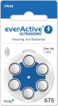 Hearing aid battery everActive ULTRASONIC 675 / PR44 (blister 6 szt.)