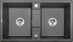 Deante sink Eridan sink Anthracite Met.grain (ZQE_T203)