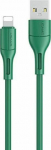 Kabel USB Usams USB-A - Lightning 1 m Green (SJ500USB04)